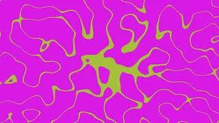 Thumbnail: Flowing Lines · Calming Wave Line Art (3 Hours)｜Pink Flamingo & Sushi [4K] | Ambient Screensaver