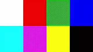 Thumbnail: RGB Color Test Pattern Screen for 10 Hours |4K UHD| White,Red, Green,Blue,Cyan, Magenta,Yellow,Black