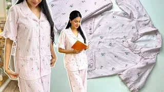 Thumbnail: Pinterest-Inspired Night Suit Cutting And Stitching/Night suit design
