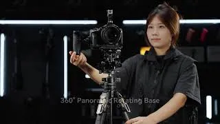 Thumbnail: COMAN T1 A40 Carbon Fiber Tripod | Panoramic Hydraulic Ball Head + One-Second Snap Open System