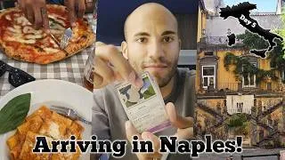 Thumbnail: Eating Neapolitan Pizza and opening Italian Pokemon cards! - Italy Vlog Day 5