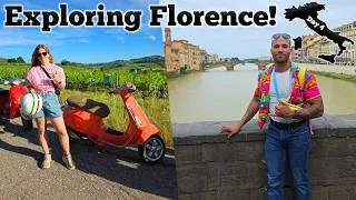 Thumbnail: Riding Vespas and drinking wine (not at the same time) - Italy Vlog Day 4