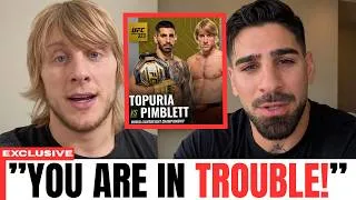 Thumbnail: PADDY PIMBLETT SENDS BRUTAL WARNING TO ILIA TOPURIA! “I’M COMING FOR YOU!”