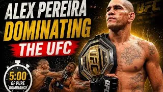 Thumbnail: Alex Periera dominating the UFC for 5 minutes straight