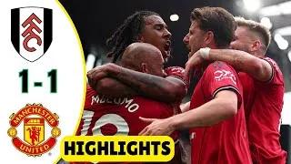 Thumbnail: Fulham Vs Manchester United 1-1 Highlights | Leny Yoro