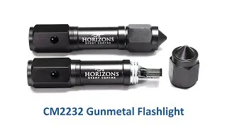 Thumbnail: CM2232 Gunmetal Flashlight | COMDA.COM