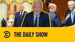 Thumbnail: Washington's Age Problem: Jon Stewart Spotlights Donald Trump | The Daily Show