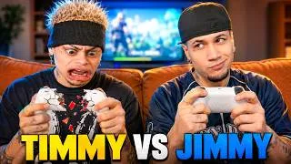 Thumbnail: Try Not to Laugh! EDDIE MORA Timmy vs Jimmy Funny Shorts TikToks P1