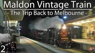 Thumbnail: K Class Descends the Macedon Ranges | Steamrail - Maldon Vintage Train | K160, K183 & T395