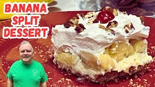 Thumbnail: Banana Split Dessert - Perfect for a Summer Day!  