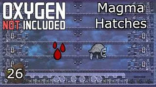 Thumbnail: Needy Dupes - Oxygen Not Included Ep. 26 Feeding the Magma Biome to Hatches
