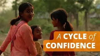 Thumbnail: Armed with a menstrual kit and education Rabina has changed her life.