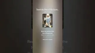 Thumbnail: Touch the Hem of His Garment | Lyric Video - Lyrics by DAllen & Music by Come What May.  New Release