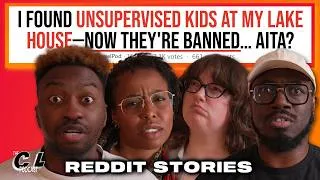 Thumbnail: Uninvited In-Laws + Unsupervised Kids + OCD Exclusion… AITA? 🏖️🏠| Ep. 250 (Reddit Stories)
