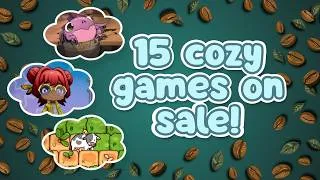 Thumbnail: Cozy games on sale right now until August 5th! 💥 | PC, Steam, Indie Games
