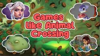 Thumbnail: Cozy games with Animal Crossing New Horizons vibes! 🏝️ | PC, Nintendo Switch, PlayStation, Xbox