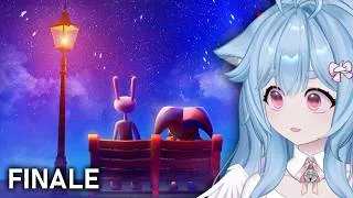 Thumbnail: The finale | VTuber Comfy Reacts to THE AMAZING DIGITAL CIRCUS EPISODE 9