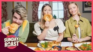 Thumbnail: Hayley Morris & Chris Hall debate BREAKUPS over a ROAST ft Poppy Cooks | Comic Relief | Sunday Roast