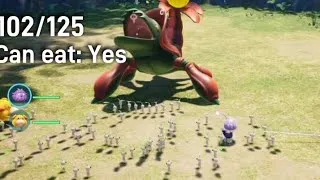 Thumbnail: The Entire Pikmin 4 Piklopedia eating/crushing White pikmin