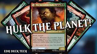 Thumbnail: Bruce Banner // The Incredible Hulk | HULK THE PLANET! | Commander Deck Tech | EDH | MTG (Marvel)