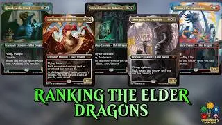 Thumbnail: Ranking ALL 5 Secrets of Strixhaven Elder Dragons from WORST to BEST in Commander