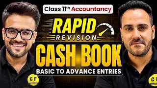 Thumbnail: Class 11 Accountancy | Cash Book | Complete Rapid Revision 2026-27