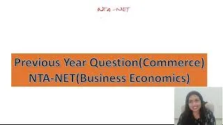 Thumbnail: NTA-NET Previous Year (PYQ Economics)