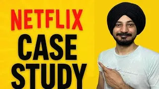 Thumbnail: Netflix Case Study | Porter's Five Forces Explained with Netflix Strategy in Hindi
