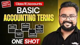 Thumbnail: Basic Accounting Terms Class 11 Chapter 2 Accounts One Shot | Gaurav Jain