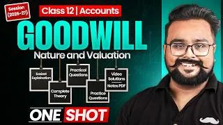 Thumbnail: Goodwill Class 12 One Shot | Accounts by Gaurav jain