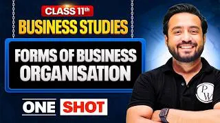 Thumbnail: Forms Of Business Organization Class 11 One Shot | Business Studies Class 11 Chapter 2 Saarthi Batch