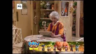 Thumbnail: Paw Patrol: The Dino Movie On-Screen Ad During The Golden Girls (August 6, 2026)
