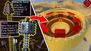 Thumbnail: This Colosseum Holds The STRONGEST WEAPONS In Minecraft Hardcore