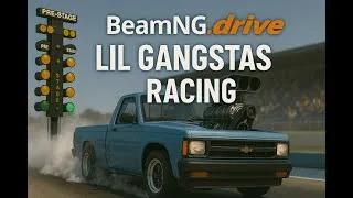 Thumbnail: drag racing in beamng.drive
