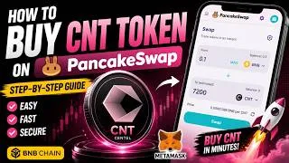 Thumbnail: 🚀 How to Buy CNT Token on PancakeSwap | Step-by-Step Guide