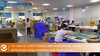 Thumbnail: Fiber optic patch cords manufacturer factory in China | COMNEN