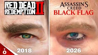 Thumbnail: Obsessive Comparison: Red Dead Redemption 2 vs Assassin's Creed Black Flag Resynced