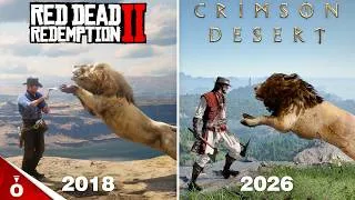 Thumbnail: Obessive Comparison: Red Dead Redemption 2 vs Crimson Desert - Max PC Settings 