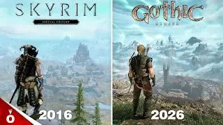 Thumbnail: Roleplay Obsession: Gothic 1 Remake vs. Skyrim