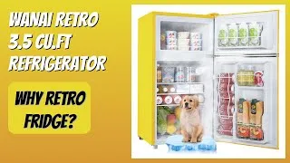 Thumbnail: REVIEW (2026): WANAI Retro 3.5 Cu.Ft Refrigerator. Features
