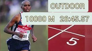 Thumbnail: MO FARAH PERSONAL BESTS 