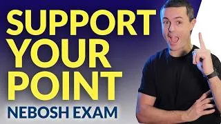 Thumbnail: Use the Scenario to Support Your Point! NEBOSH EXAM