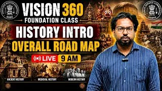 Thumbnail: 🚀 History Complete Road Map | Ancient, Medieval & Modern History | Vision 360 Foundation