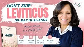 Thumbnail: Don't Skip Leviticus! | 30-Day Bible Study Challenge