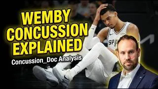Thumbnail: Victor Wembanyama (Wemby) Concussion Explained by Concussion Doctor