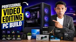 Thumbnail: I Built the Ultimate Video Editing PC Under ₹1 Lakh. Best PC Build for Youtubers & Video Editor 2026