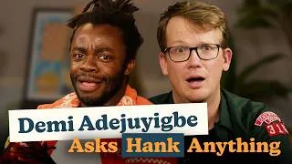 Thumbnail: Why Is the Alphabet in That Order? | Demi Adejuyigbe Asks Hank Anything