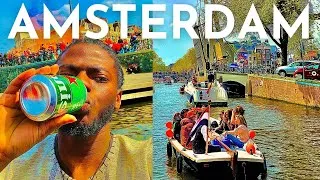 Thumbnail: Exploring Amsterdam in  72 hours | King's Day Highlights | Amsterdam travel