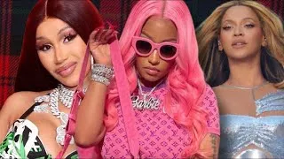 Thumbnail: Nicki RESPONDS TO RAP DEATH😩Cardi SIT DOWN MAMA😂Bey CASHGRABS AGAIN🤭Drake FOMO RELEASE DATE🌚