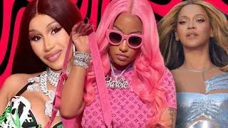 Thumbnail: Nicki SNATCHES THE GAME BADLY OMG🤭Cardi TANKS SO BAD😩Bey CHICKEN SHOP DENIED😂Doechii HATES HER FANS?